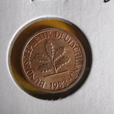 沼泽如烟--第1062场 德国1983年1芬尼