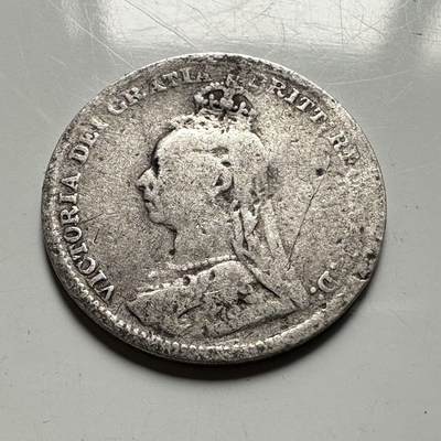 🌹外币初藏🌹🐯2026年第45场   每周二四六晚8️⃣点  世界硬币 英国 1892年 维多利亚 3便士银币