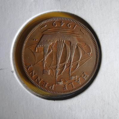 沼泽如烟--第1062场 英国1949年半便士