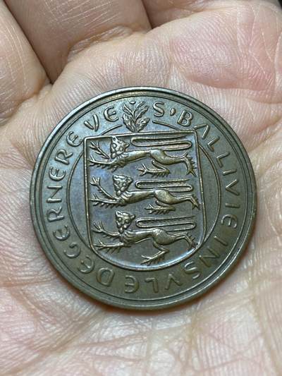 2026年第四十七场(总第二百一十六场）外国好品散币场(免佣金) 英属根西岛🇬🇬1956年8道布(伊丽莎白二世时期，最后的8道布)