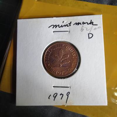 沼泽如烟--第1062场 德国1979年2芬尼