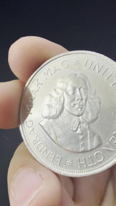 【周六 19:30】乾藏阁外国银币专场・裸币 / 评级币 + 银章铜章 保真包老 南非退出英联邦首年银币 1961年跳羚50分 带光好品