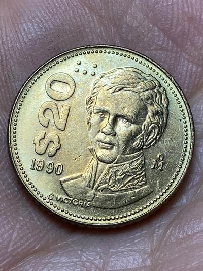 2026年第四十七场(总第二百一十六场）外国好品散币场(免佣金) 原光好品–墨西哥🇲🇽1990年20元