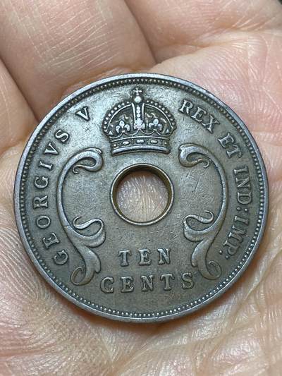 2026年第四十七场(总第二百一十六场）外国好品散币场(免佣金) 英属东非1933年10分(乔治五世时期)