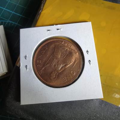 沼泽如烟--第1062场 英国1964年1便士