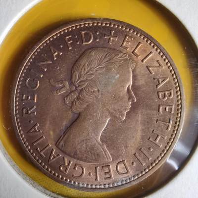 沼泽如烟--第1062场 英国1967年1便士