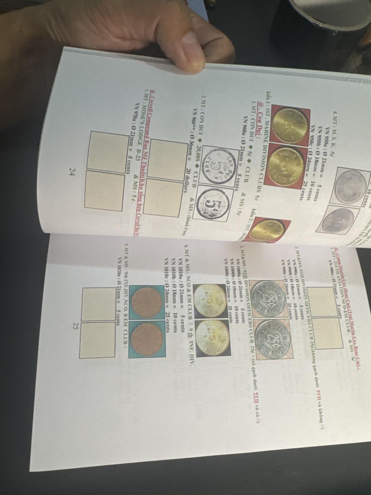 ❤️【币观天下】❤️ 第349期钱币拍卖场- 2026.4.24周五晚上6点半场 长期征集拍品  越南钱币协会出版硬币纸币票券钞票目录一套4本