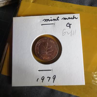 沼泽如烟--第1062场 德国1979年1芬尼