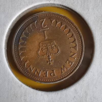 沼泽如烟--第1062场 英国1971年半便士