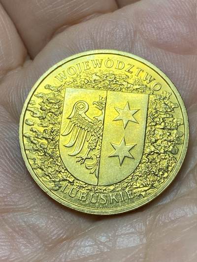 2026年第四十七场(总第二百一十六场）外国好品散币场(免佣金) 波兰🇵🇱2004年2兹罗提(波兰行政区系列–卢布斯卡省纪念币)