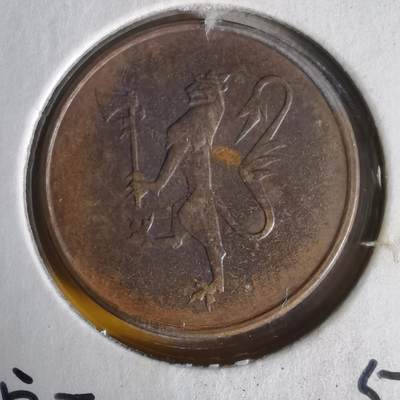 沼泽如烟--第1062场 - 挪威1982年5欧尔