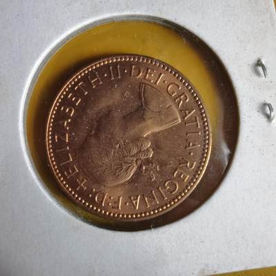 沼泽如烟--第1062场 英国1967年半便士