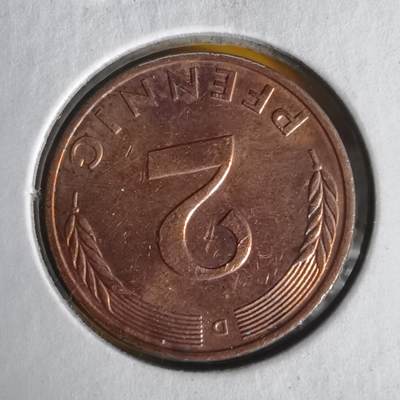 沼泽如烟--第1062场 德国1979年2芬尼