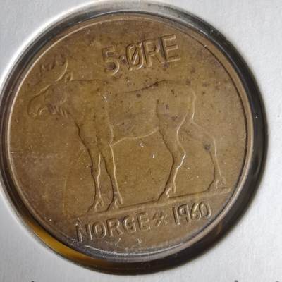 沼泽如烟--第1062场 - 挪威1960年5欧尔