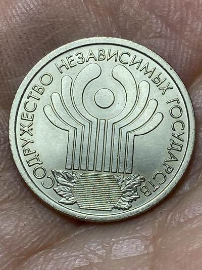 2026年第四十七场(总第二百一十六场）外国好品散币场(免佣金) 俄罗斯🇷🇺2001年1卢布(独联体成立10周年纪念币)