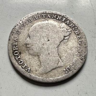 🌹外币初藏🌹🐯2026年第45场   每周二四六晚8️⃣点  世界硬币 英国 1879年 维多利亚 3便士银币 1.41克-16毫米-92.5%银