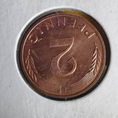 沼泽如烟--第1062场 德国1980年2芬尼