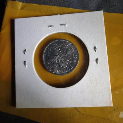 沼泽如烟--第1062场 英国1967年6便士