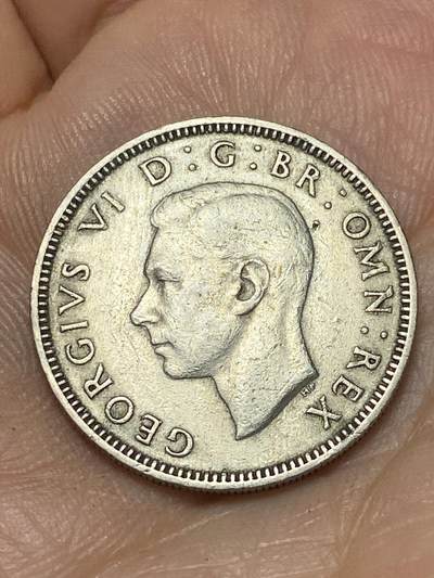 2026年第四十七场(总第二百一十六场）外国好品散币场(免佣金) 英国🇬🇧1950年1先令(乔治六世第三版，苏格兰坐狮版)