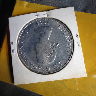 沼泽如烟--第1062场 英国1965年纪念币克朗型