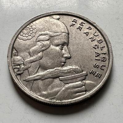 🌹外币初藏🌹🐯2026年第45场   每周二四六晚8️⃣点  世界硬币 法国1955年100法郎