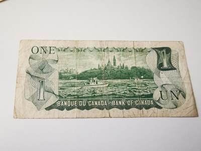 零零发流通品外国纸币拍卖 无佣金 加拿大一元