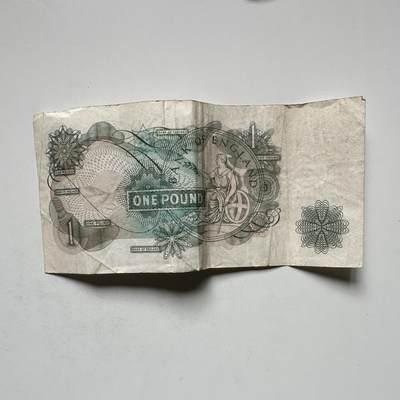 🌹外币初藏🌹🐯2026年第45场   每周二四六晚8️⃣点  世界硬币 英国 英格兰银行 伊丽莎白二世 1英镑纸币