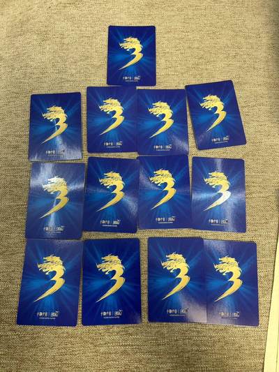 喜灰玩卡拍卖第八期，接拍品0佣金，欢迎送拍，释放现金流，让自己有资金可以购买更多喜欢的卡牌，让别的卡友能淘到更多心仪的卡牌 卡游三国 散配 13张 彩闪