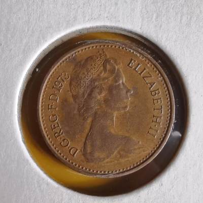 沼泽如烟--第1062场 英国1973年半便士