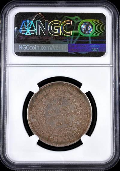 【雨安】【直播拍卖】【评级币章-132期】 2026-04-25 周六 19:30 (金价1050, 银价18.60)  [评级章] France [章] 法国 1840年 拿破仑第一执政 银章  NGC-UNC