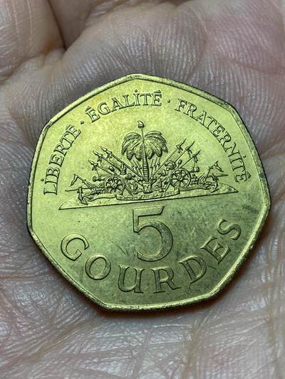 2026年第四十七场(总第二百一十六场）外国好品散币场(免佣金) 海地🇭🇹1995年5古德(1995–2018年版，首发年)