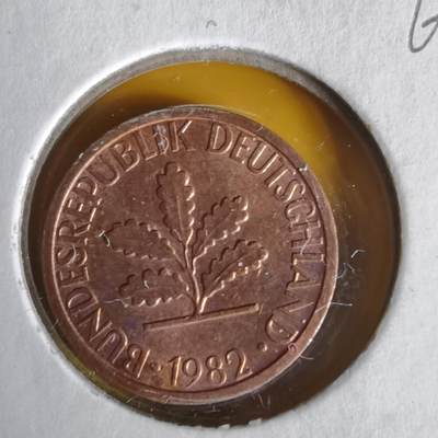 沼泽如烟--第1062场 德国1982年1芬尼