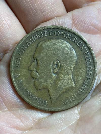 2026年第四十七场(总第二百一十六场）外国好品散币场(免佣金) 英国🇬🇧1913年1便士(乔治五世第一版)