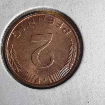 沼泽如烟--第1062场 德国1981年2芬尼