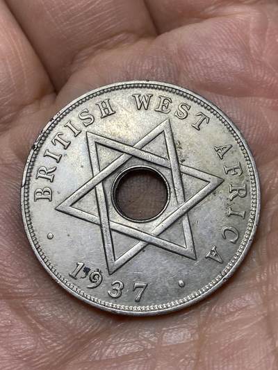 2026年第四十七场(总第二百一十六场）外国好品散币场(免佣金) 英属西非1937年1便士(乔治六世加冕年，第一版首发年)