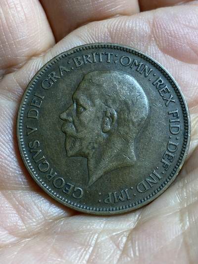 2026年第四十七场(总第二百一十六场）外国好品散币场(免佣金) 英国🇬🇧1934年1便士(乔治五世第三版)