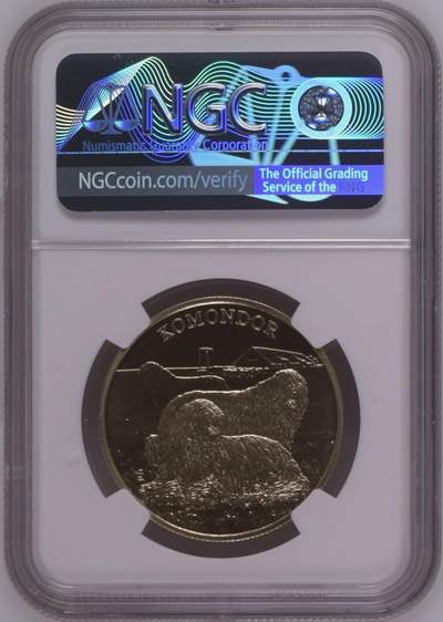 S&S Numismatic世界钱币-拍卖 第126期  匈牙利2020年 可蒙犬 2000福林纪念币NGC PF69UC