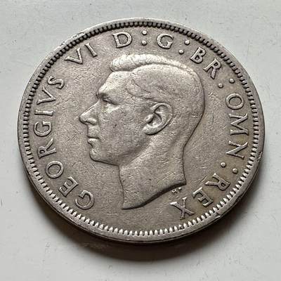 🌹外币初藏🌹🐯2026年第45场   每周二四六晚8️⃣点  世界硬币 英国1951年 半克朗