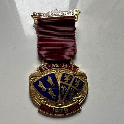 🌹外币初藏🌹🐯2026年第45场   每周二四六晚8️⃣点  世界硬币 - 英国 1979年 皇家共济会慈善机构 珐琅合金 理事勋章