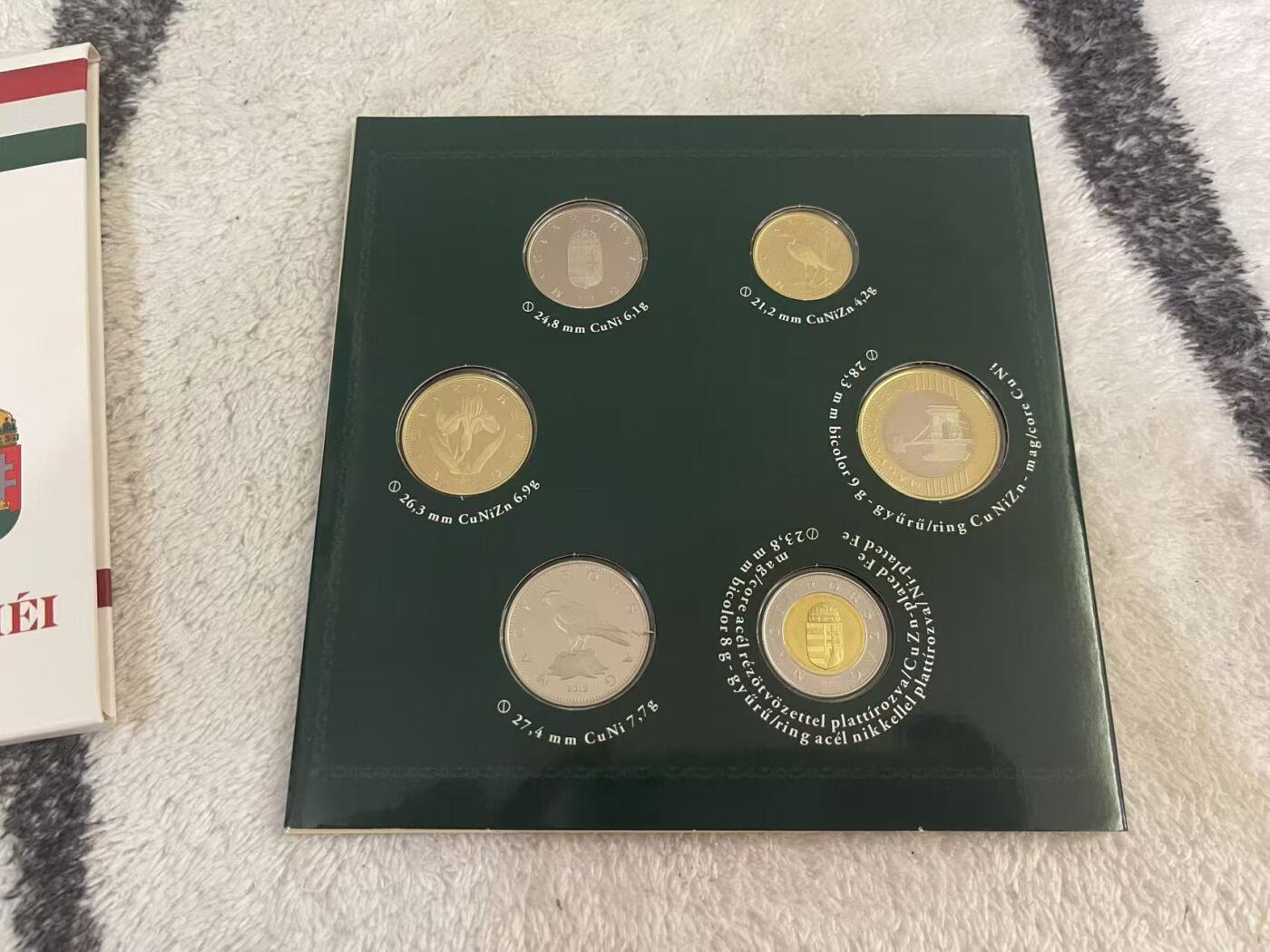 ❤️【币观天下】❤️ 第349期钱币拍卖场- 2026.4.24周五晚上6点半场 长期征集拍品  匈牙利2014年官方精制套币 全新原包装 发行量仅4000套 