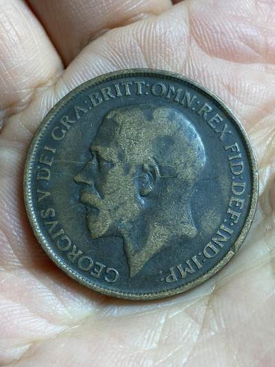 2026年第四十七场(总第二百一十六场）外国好品散币场(免佣金) 少见版本–英国🇬🇧1912年1便士(乔治五世第一版，H标喜敦厂造)