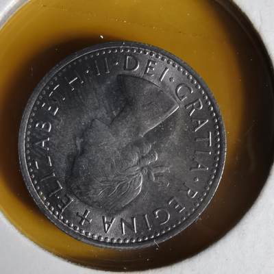 沼泽如烟--第1062场 英国1967年6便士