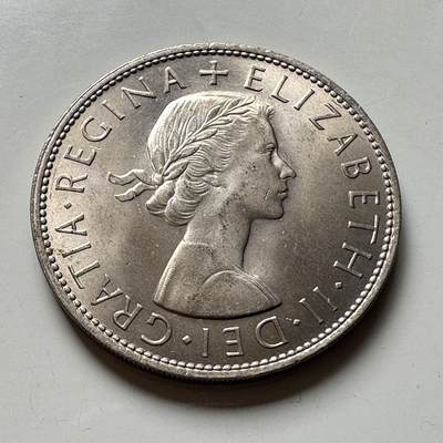 🌹外币初藏🌹🐯2026年第45场   每周二四六晚8️⃣点  世界硬币 英国1967年 半克朗 b