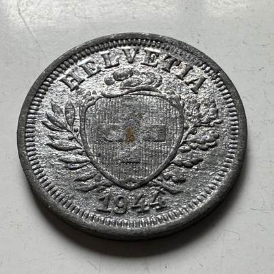 🌹外币初藏🌹🐯2026年第45场   每周二四六晚8️⃣点  世界硬币 瑞士1944年一分 锌币