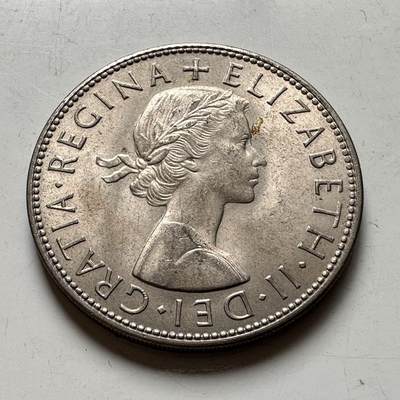 🌹外币初藏🌹🐯2026年第45场   每周二四六晚8️⃣点  世界硬币 英国1965年 半克朗