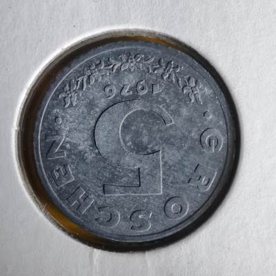 沼泽如烟--第1062场 奥地利1976年5格罗申