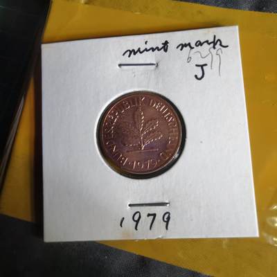 沼泽如烟--第1062场 德国1979年2芬尼