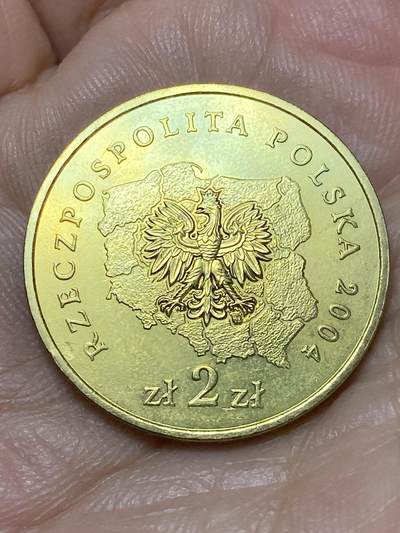 2026年第四十七场(总第二百一十六场）外国好品散币场(免佣金) 波兰🇵🇱2004年2兹罗提(波兰行政区，波德拉谢省纪念币)