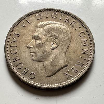 🌹外币初藏🌹🐯2026年第45场   每周二四六晚8️⃣点  世界硬币 英国1947年 半克朗