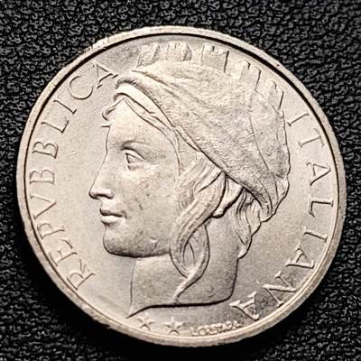 泉币菌-第230场-拍品多 请提前出价 原光 1998意大利100里拉白铜硬币 海豚 飞鸟 小麦 22mm 纪念币铜钱